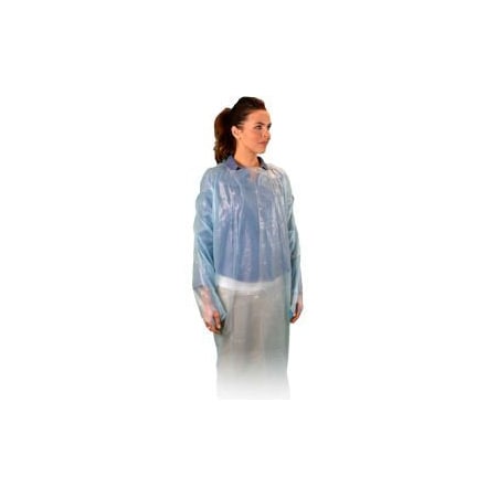 Keystone Safety Keystone Isolation Gown, Level 2, Rear Entry, 25 Pack ISO-TL-BLUE-A